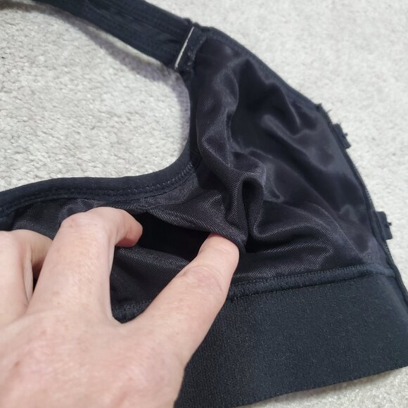 SHEFIT Ultimate Sports Bra High Impact Fully Adjustable Gym Black Women's Medium - Picture 7 of 15